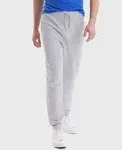 Hanes Men's EcoSmart Fleece Jogger Sweatpant with Pockets Light Steel