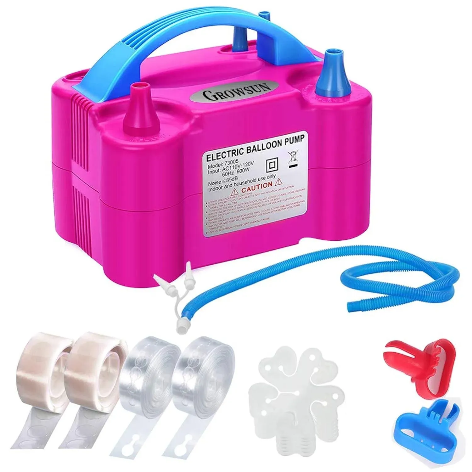 Balloons Pump Kit Electric Balloon Air Pump Blower Inflator for Party