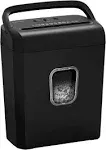 Bonsaii 6-Sheet Micro-Cut Paper Shredder, P-4 High-Security for Home &amp; Small Off