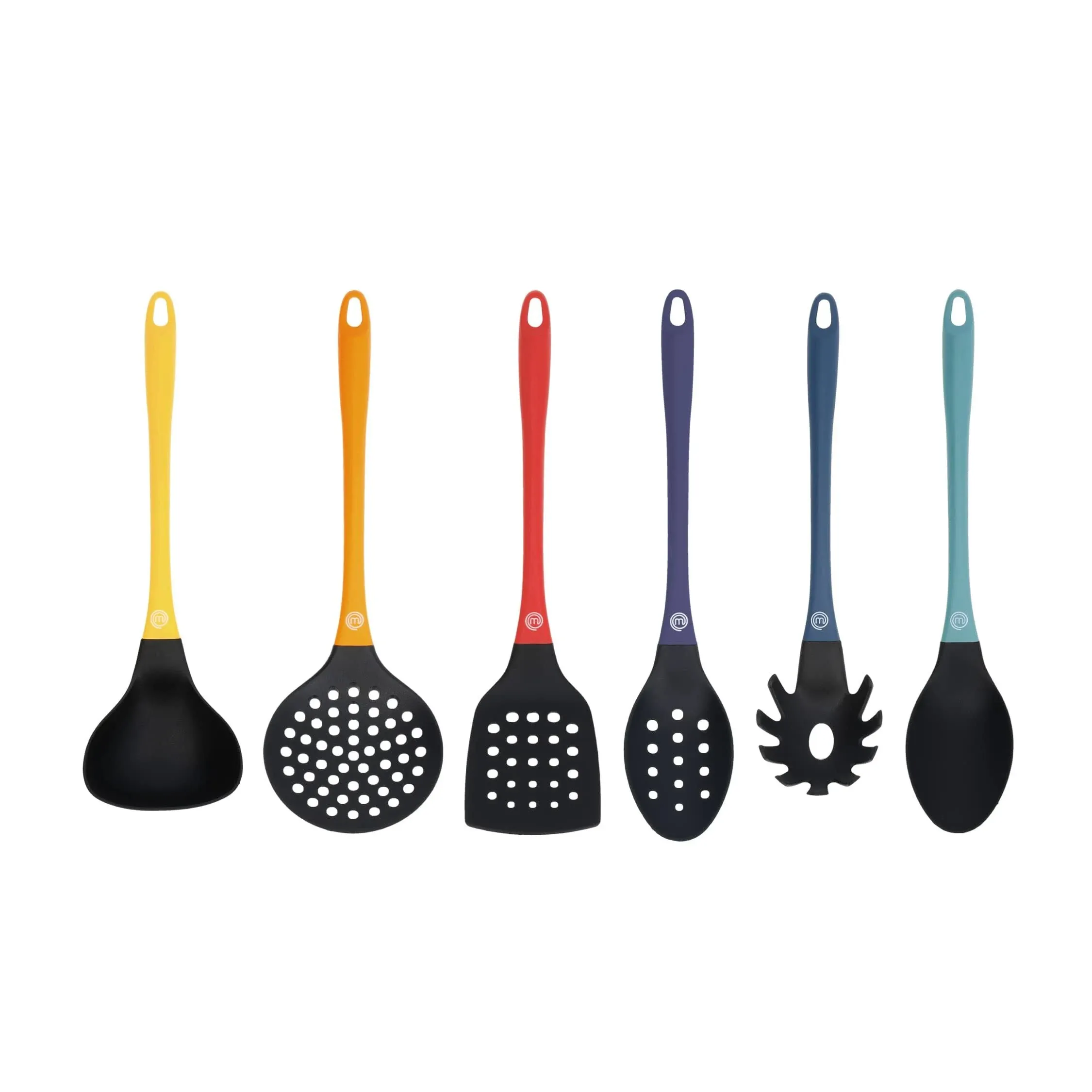 MasterChef Vrd259102117 6-Piece Colored Utensil Set