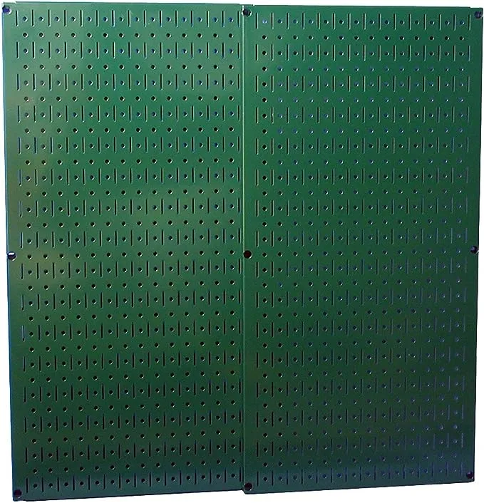 Wall Control Pegboards 32&#034;x.75&#034; Mounting Hardware Overall Size Metal Yellow