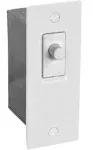 1 Pc, Steel, Powder Coated White Door Jamb Switch Kit For Indoor Use On Sliding Or Hinged Doors