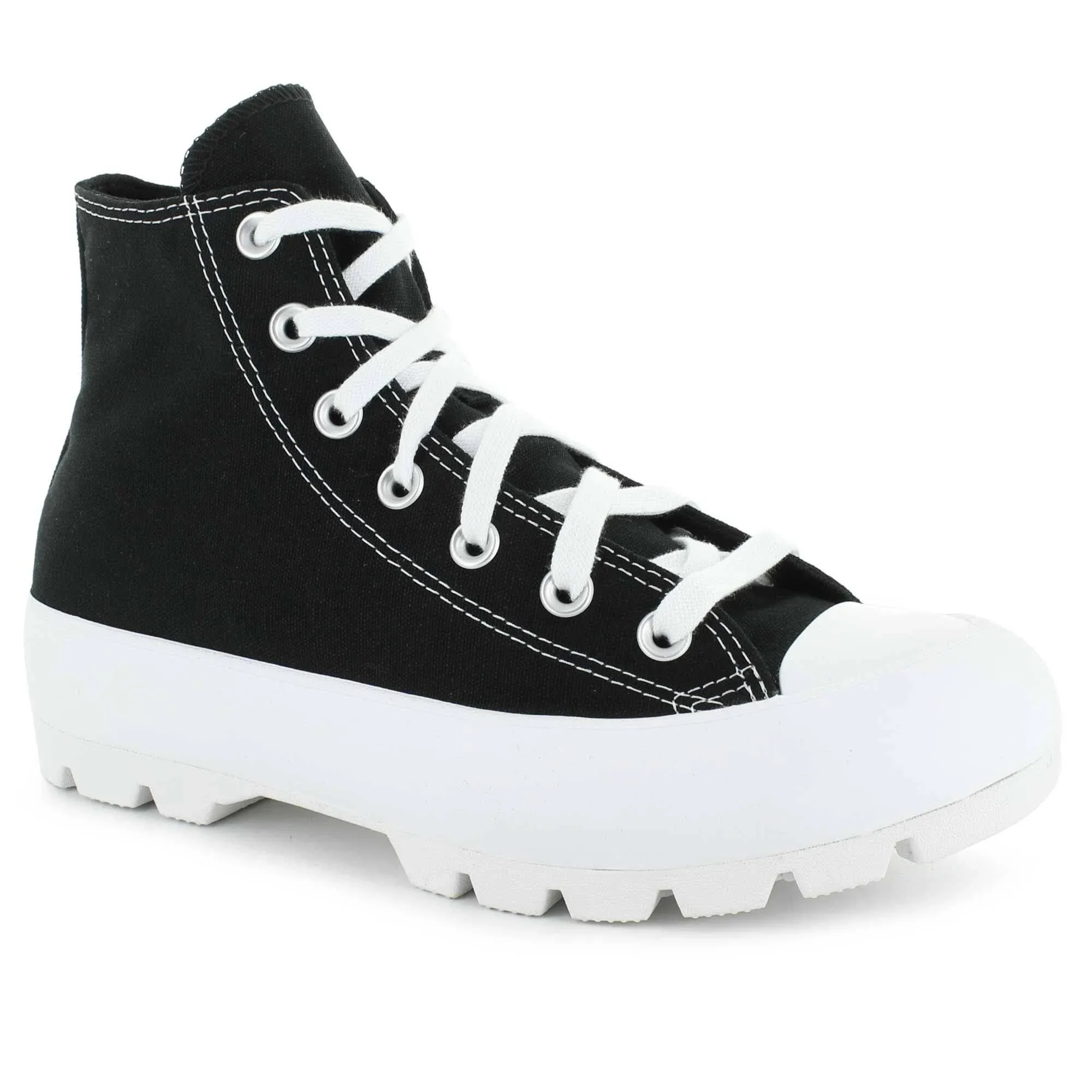 Converse Chuck Taylor All Star Lugged Hi Black White