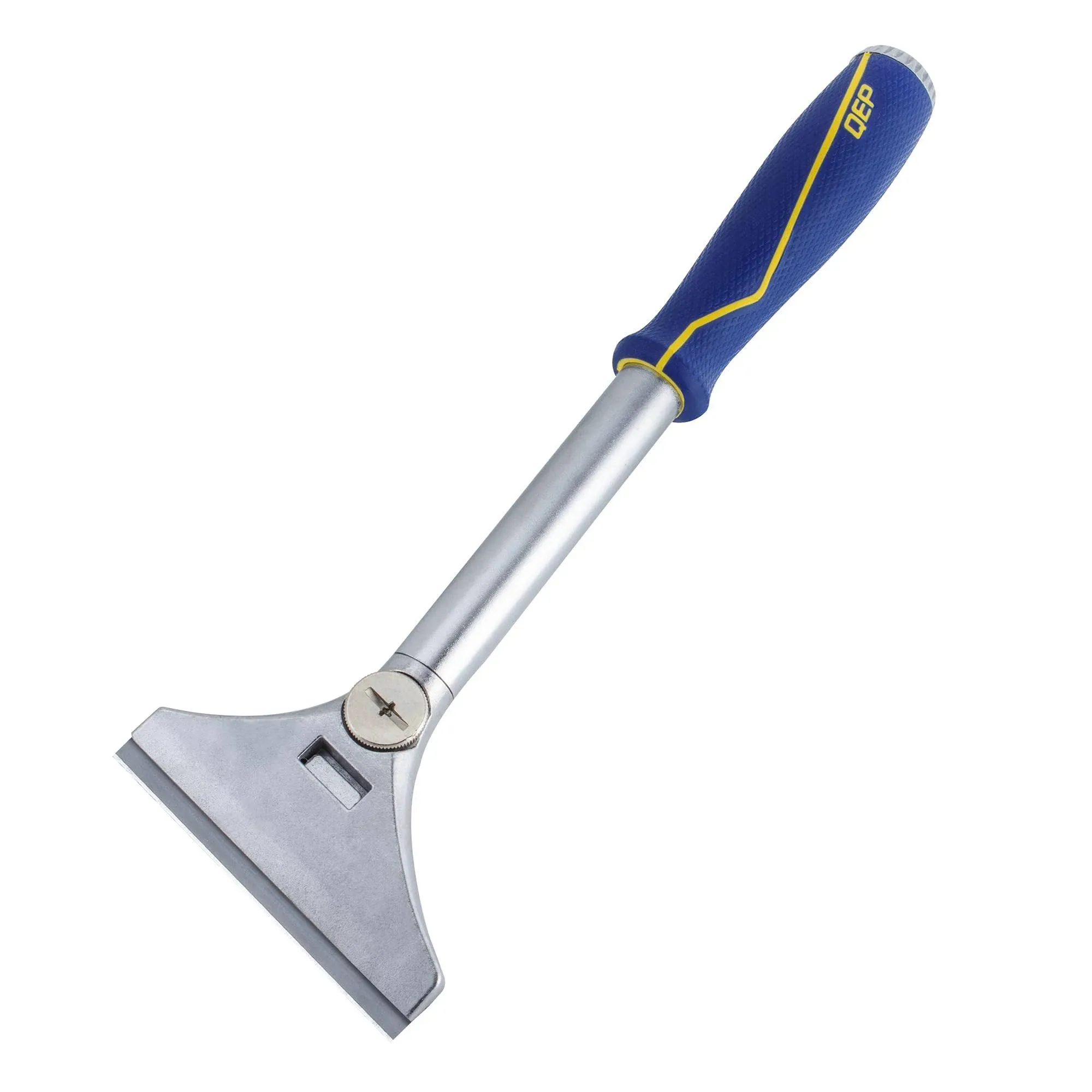 QEP 62920 4 In. Floor and Wall Razor Scraper with 5.25 In. Handle and Stainless 