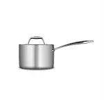 Tramontina Gourmet 2 qt Tri-Ply Clad Stainless Steel Covered Sauce Pan