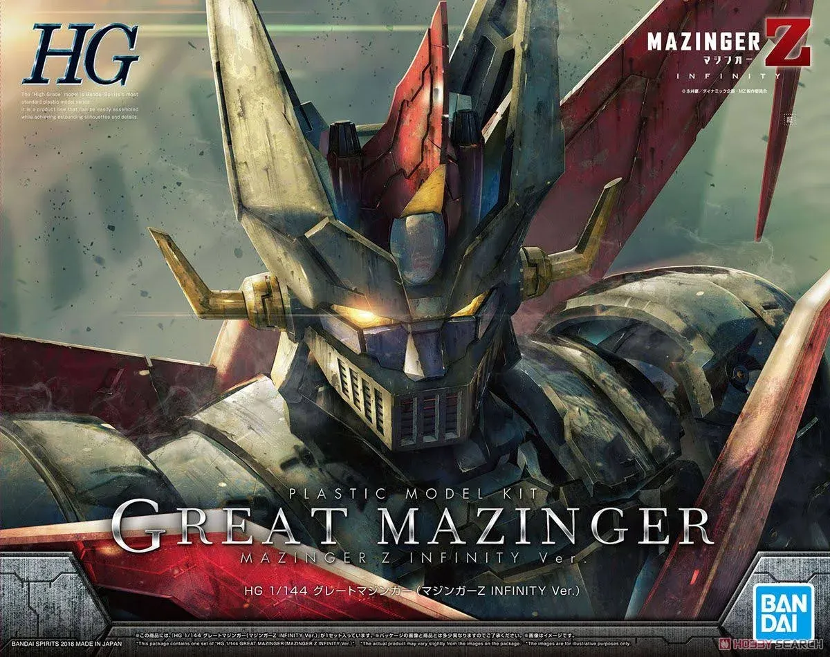 Bandai - Bandai HG / High Grade Model Kits - Mazinger - 1/144 Scale Great Mazinger (Infinity Ver.)