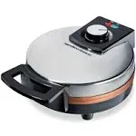 Waffle Maker with Non Stick Copper Ceramic Plates Browning Control Indicator