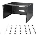 StarTech.com 6U Wall Mount Patch Panel Bracket - 14 inch Deep - 19" Patch Panel ...