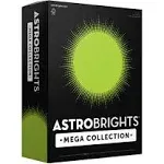 Astrobrights Mega Collection, Colored Paper, Bright Green, 625 Sheets 7.5&#034;x11&#034;