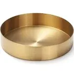 IVAILEX Round Gold Tray