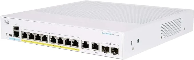 Cisco Business CBS350-8MGP-2X Ethernet Switch