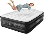 OlarHike Inflatable Queen Air Mattress with Built in Pump,18&#034;Elevat<wbr/>ed Durable...