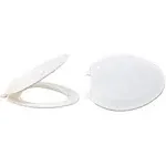 EZ-FLO 65903 Elongated Plastic Toilet Seat - White