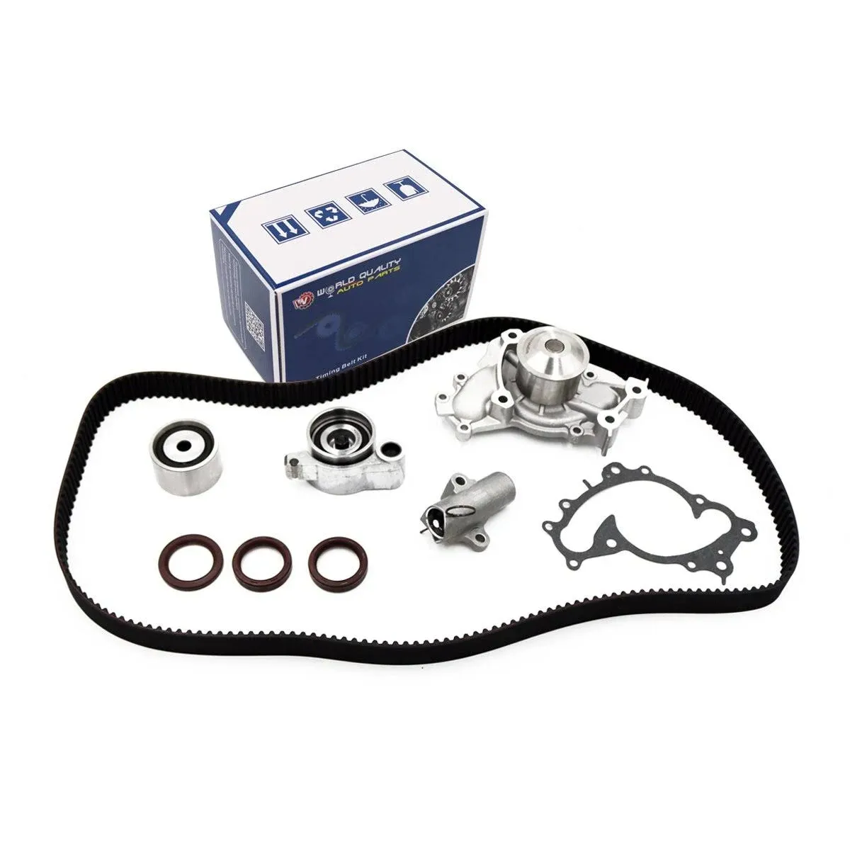 Timing Belt Kit Water Pump w/Gaskets Tensioner 2001-2010 for Toyota Camry ...