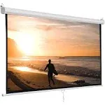 120&#039;&#039; Screen Projection Manual Pull Down for Home Cinema Theater Presentation