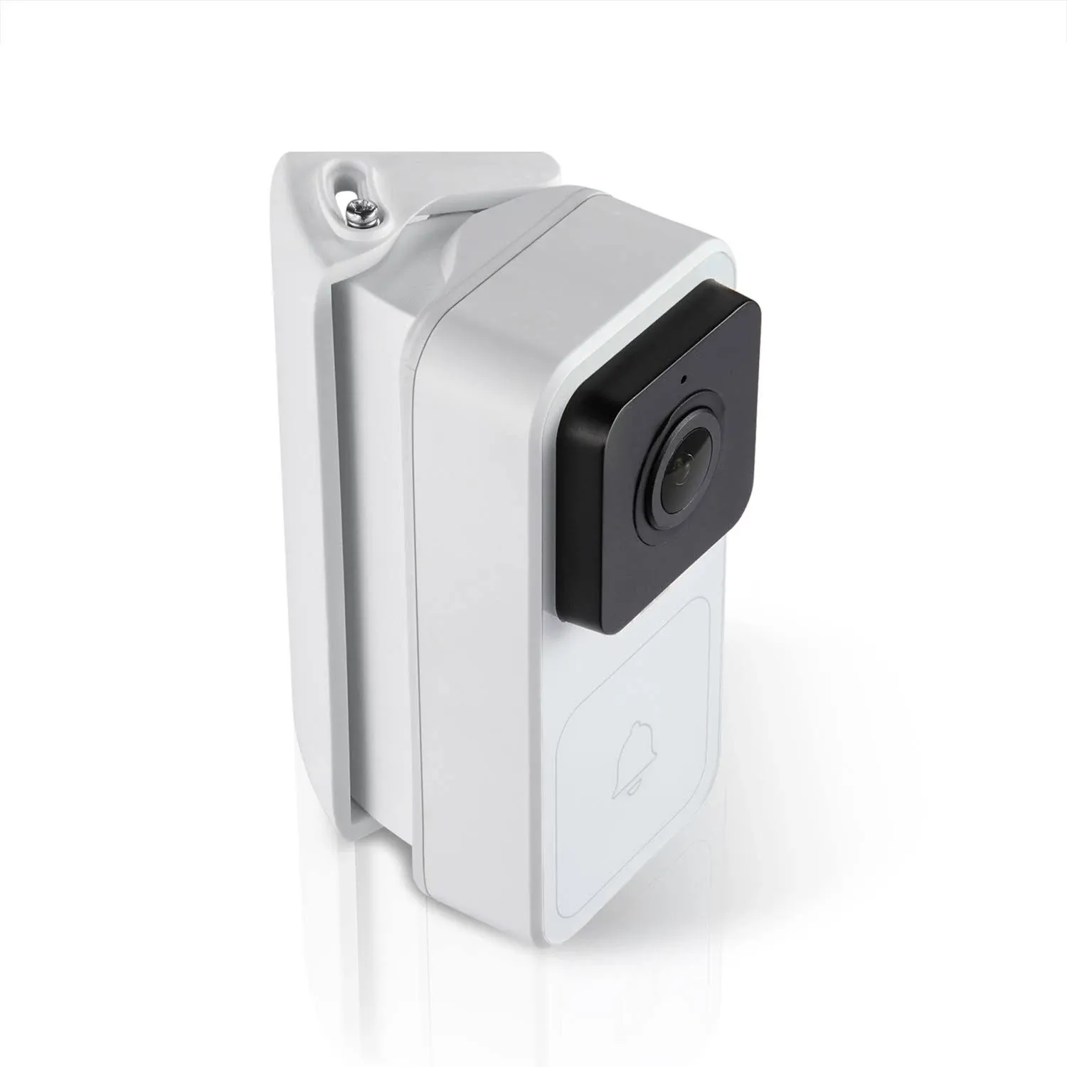 Wasserstein Horizontal Adjustable Angle Mount and Wall Plate Compatible with Wyze Video Doorbell - 35° to 55° Adjustment