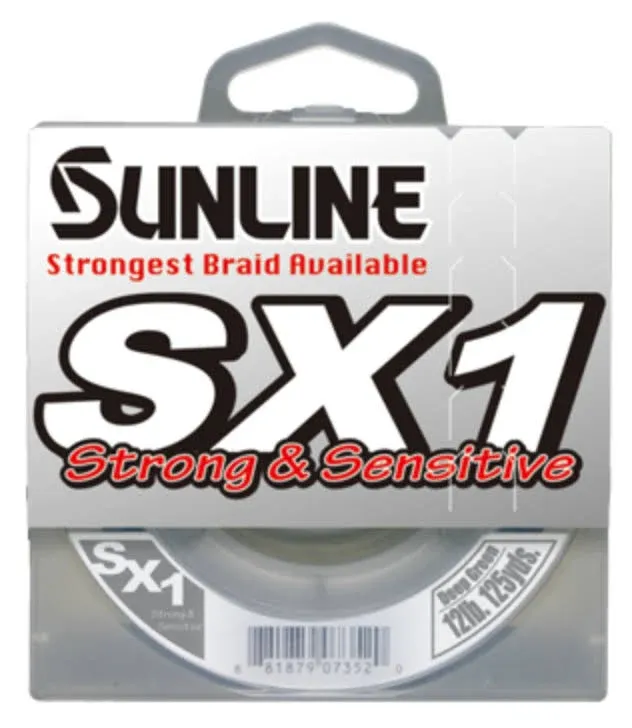 Sunline 63041724 SX1 16 Lbs. 125 Yds. Deep Green Polyethylene Fishing Line