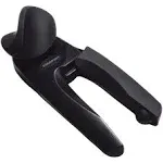 Starfrit 93112 Can Opener, Soft-Grip Handle, Black