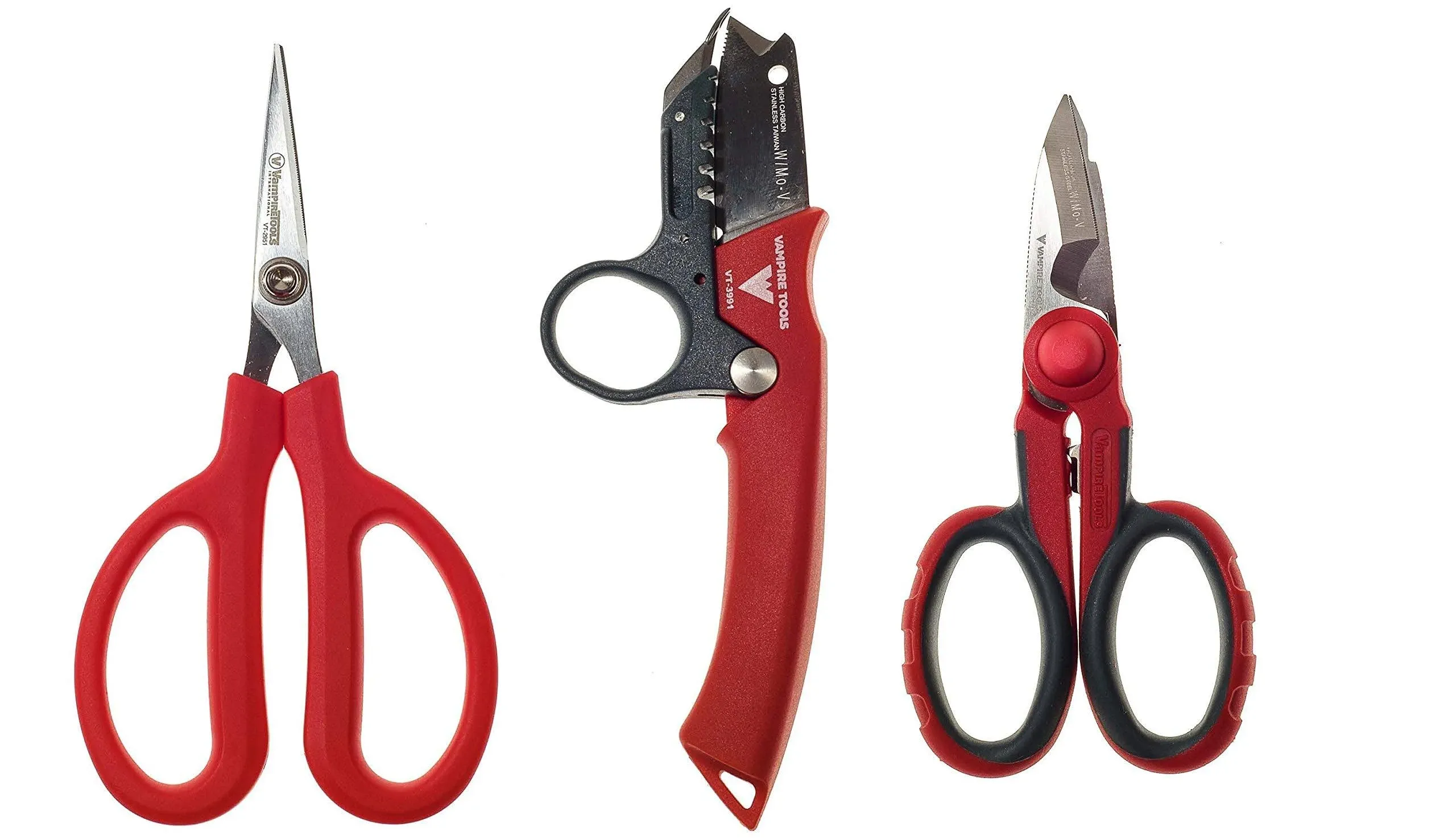 Vampire Tools Shears Fiber Optic Cutters, Electrician Scissors, Cable Stripper  | eBay