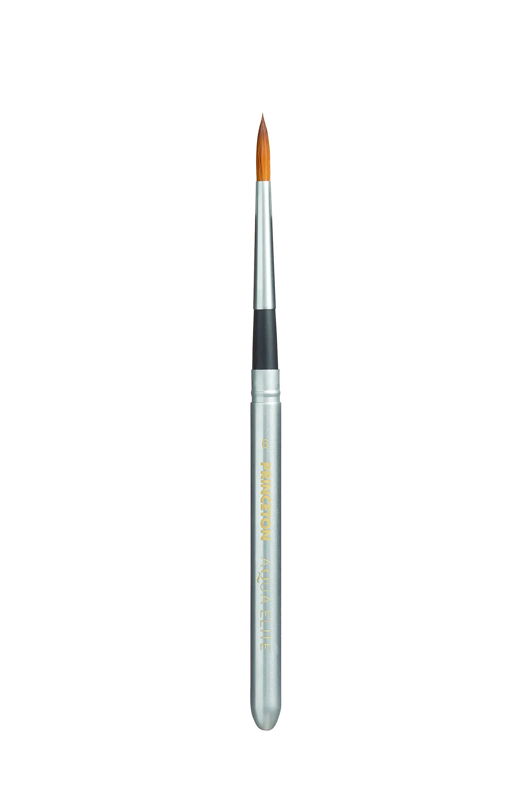 Princeton Aqua Elite Series 4850 Synthetic Brush - Travel Round, Size 6