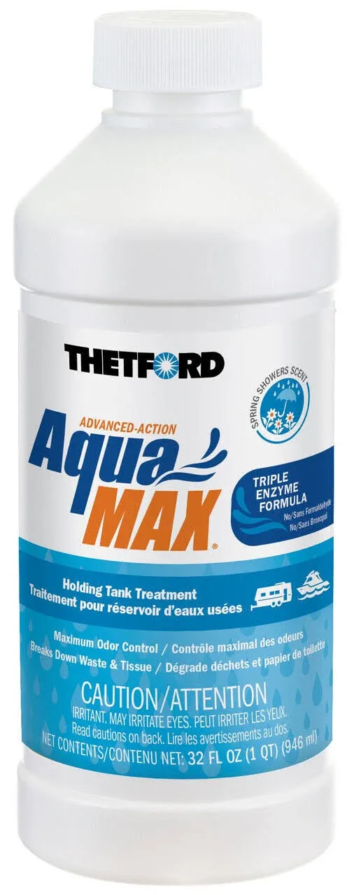 Thetford AquaMax Holding Tank Treatment - Spring Showers, 32 oz.