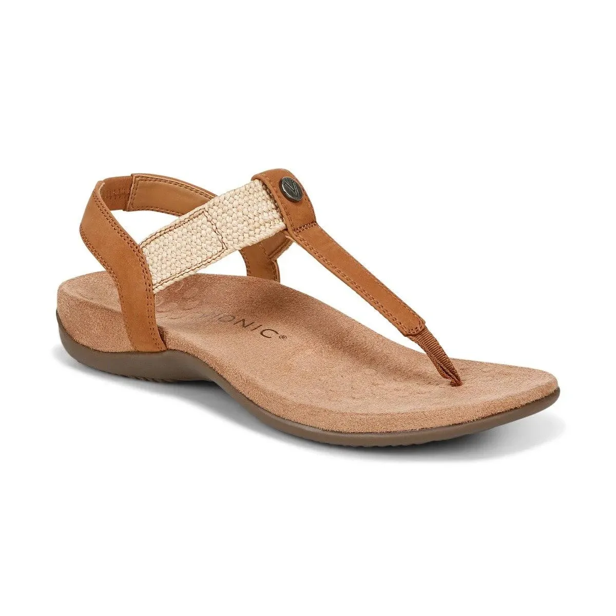 Vionic Women's Brea Leather Thong Sandals