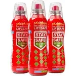 StaySafe All-in-1 Portable Fire Extinguisher by LifeSafe Technologies | Compact & Easy to Use | for Home, Kitchen, Car, Garage, Boat | Non-Toxic & Eco-Friendly | Tackles 10 Types of Fire | 3 Pack