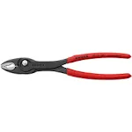 Knipex TwinGrip Atramentized Front Multi-Grip Pliers 200 mm 82 01 200 Black Plastic Coated Anti-Slip