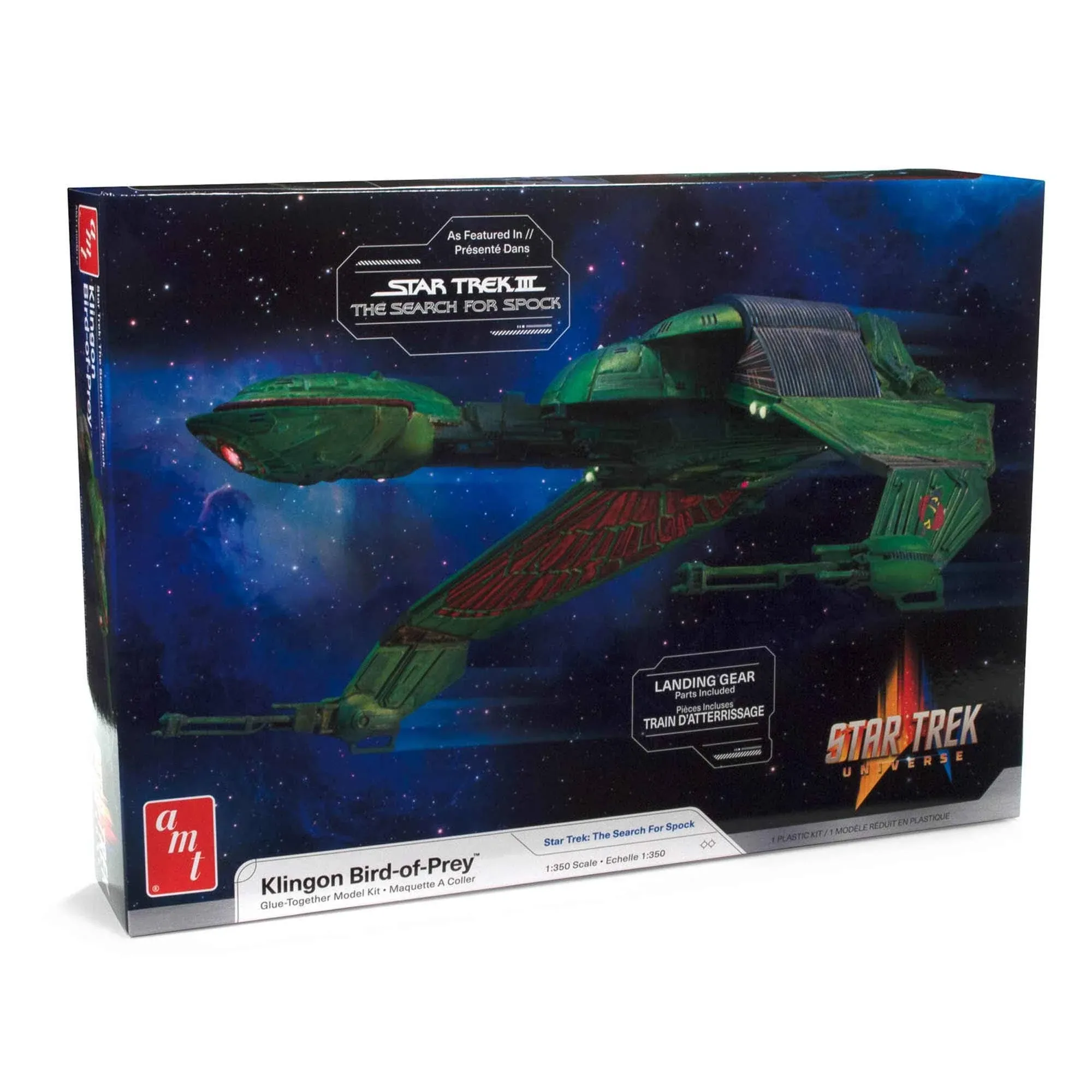 AMT-ERTL Models - Star Trek Klingon Bird of Prey 1:350 - 1400