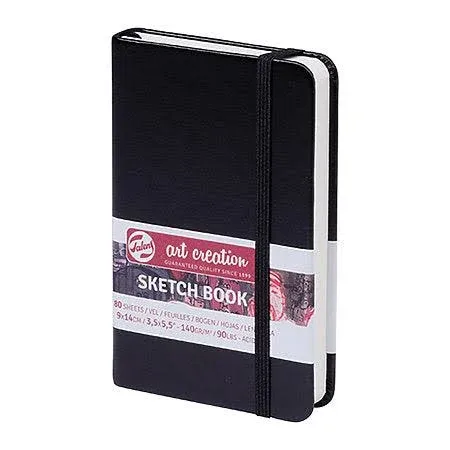 Talens Art Creation Sketchbook 80 Sheets, 13 cm x 21 cm, Black