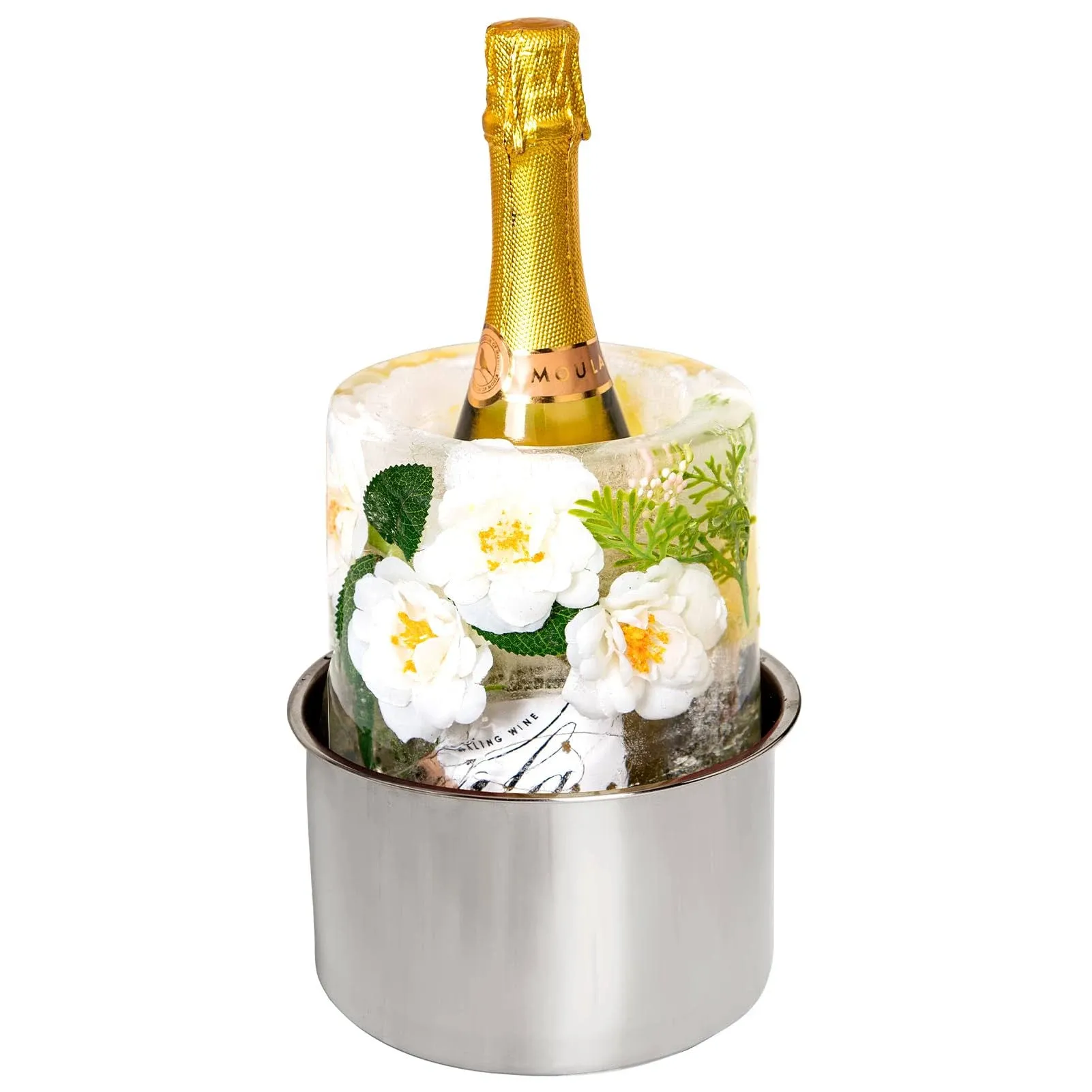 Yowint Ice Bucket Moldice Mold Wine Bottle Chillerchampagne Bucket Ice Mold ...