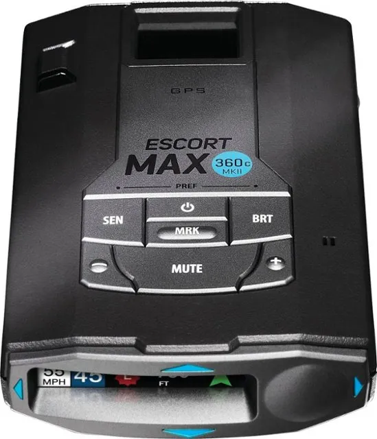 Escort MAX 360c MKII Radar and Laser Detector