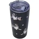 Bichon Frise SERENGETI 16 oz Ultimate Tumbler, Stainless Steel, Vacuum Insulated with Spill Proof Lid – 3D Designs of your favorite Pet (Bichon Frise Tumbler)