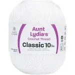 Aunt Lydia's Classic Crochet Thread Size 10 Jumbo