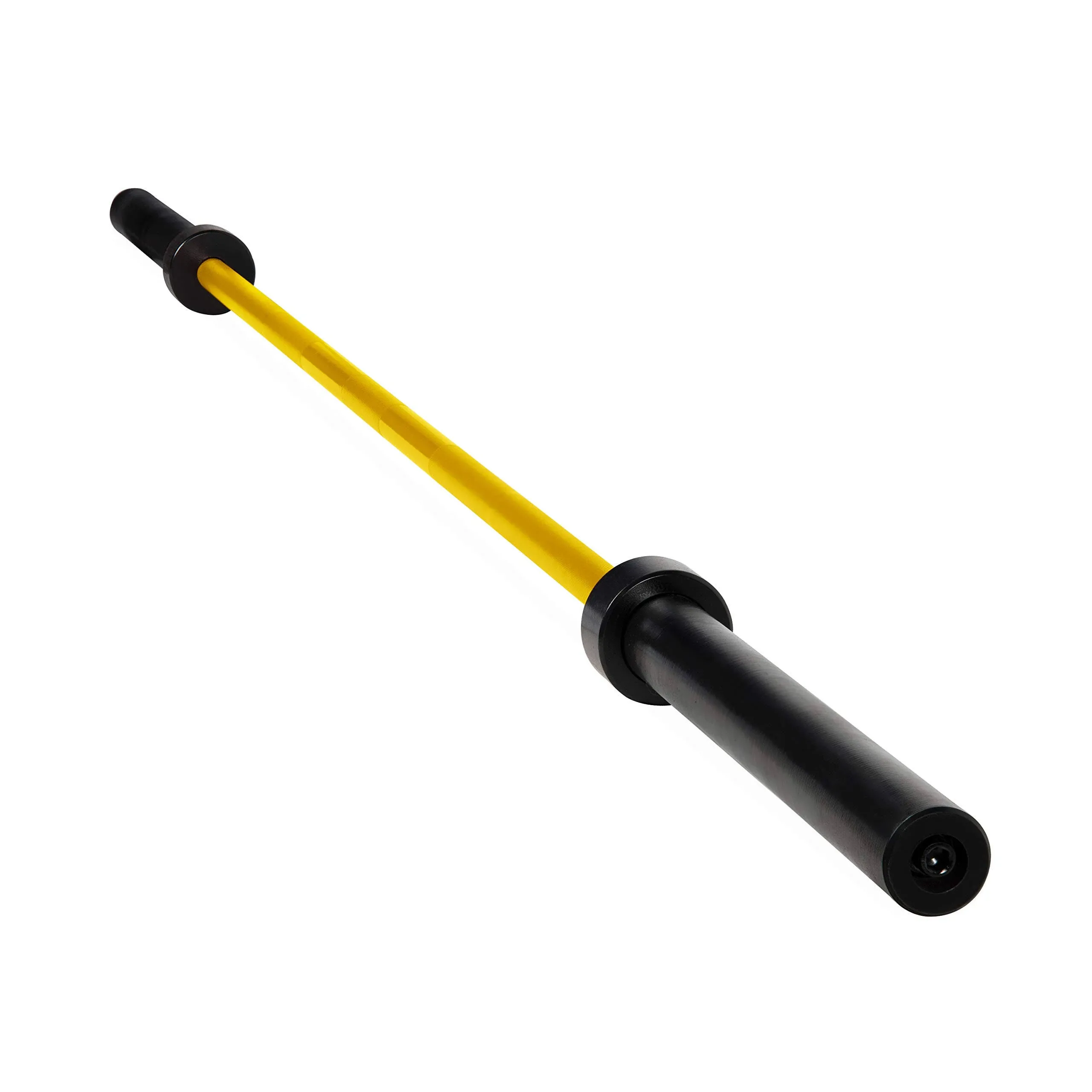 Cap Barbell Eco 7-Foot Olympic Bar, Yellow (OB-85EB-EY)