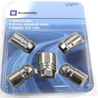 Genuine GM Accessories Wheel Lock Kit