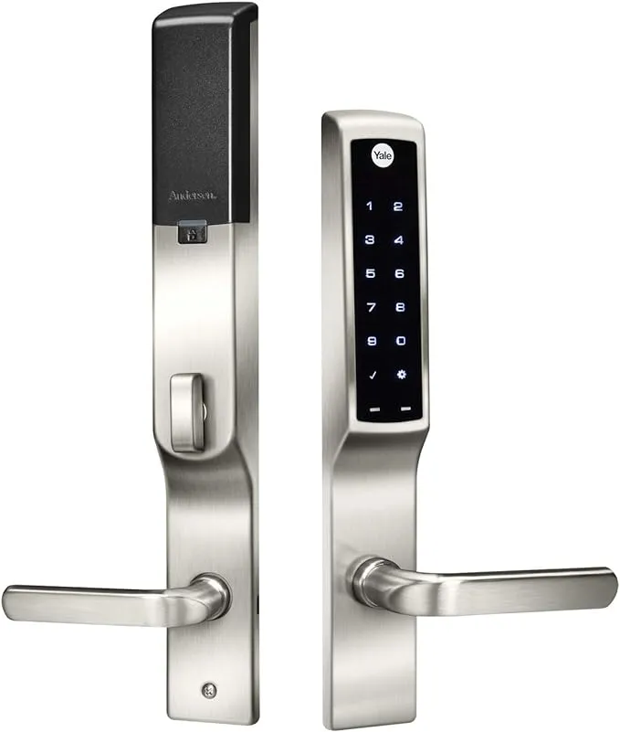 Yale Assure Lock for Andersen® Patio Doors, Wi-Fi and Bluetooth, Black