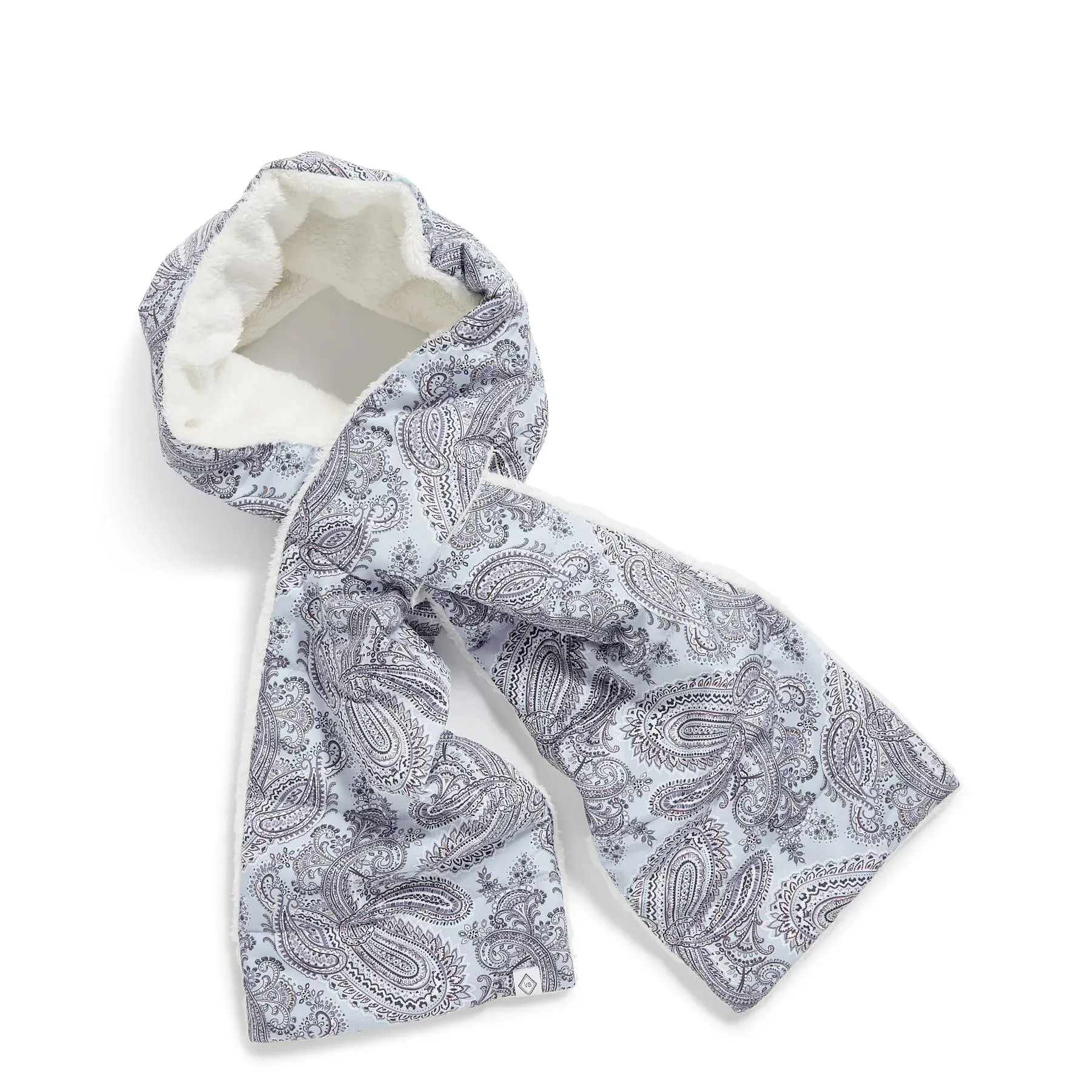 Vera Bradley Women's Quilted Scarf Soft Sky Paisley