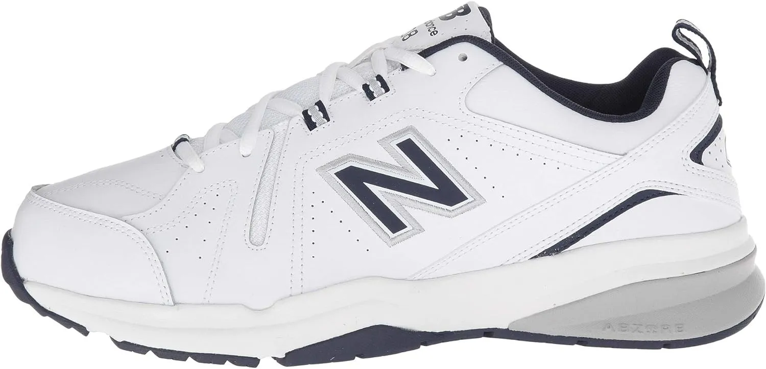 New Balance Men's 608v5 White Navy, Size 11