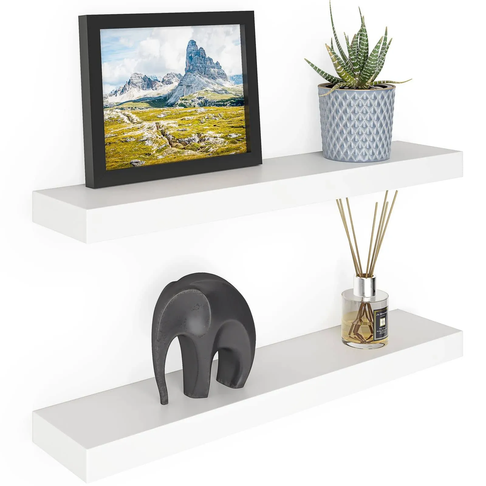 Modern Floating 2 Piece Floationg Shelf Ballucci