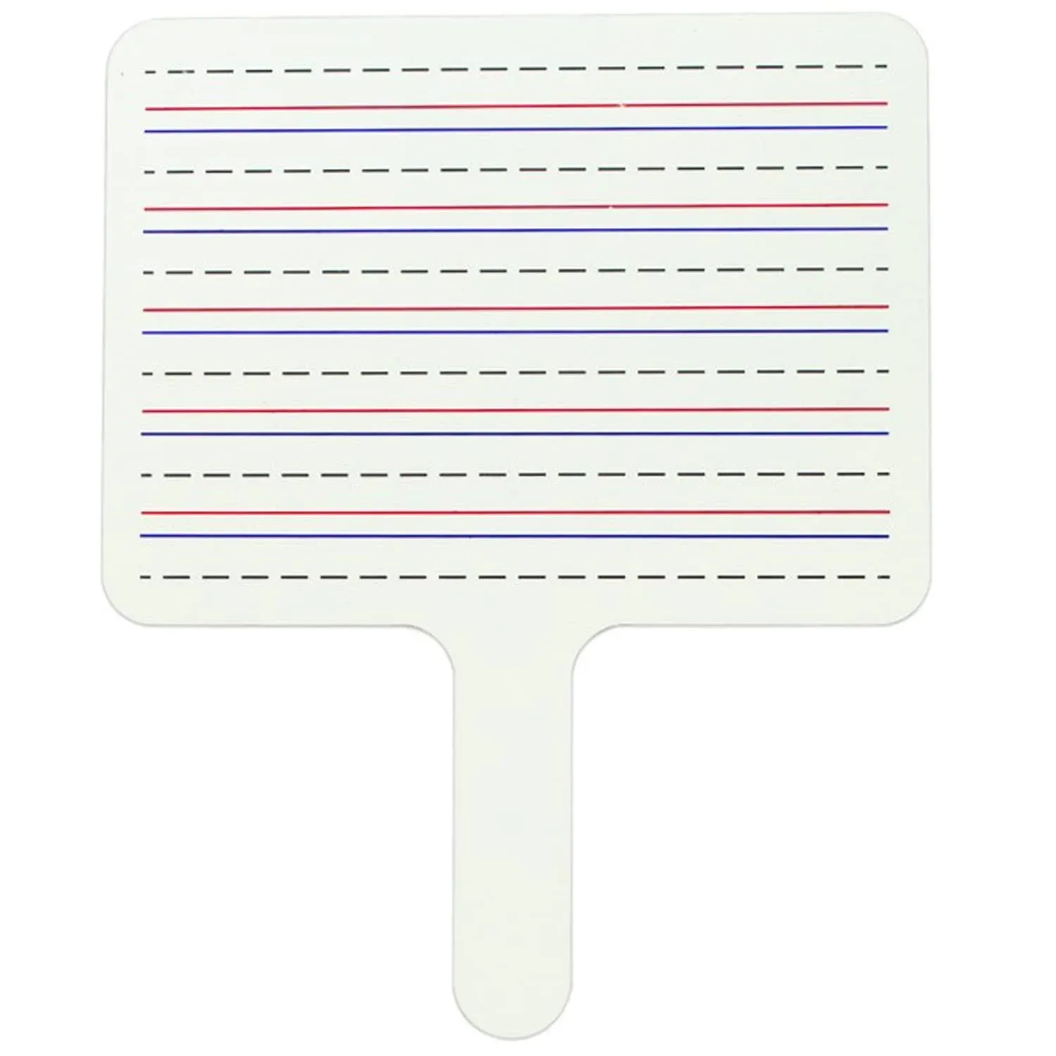 C-Line Two-Sided Dry Erase Answer Paddles, Set of 12