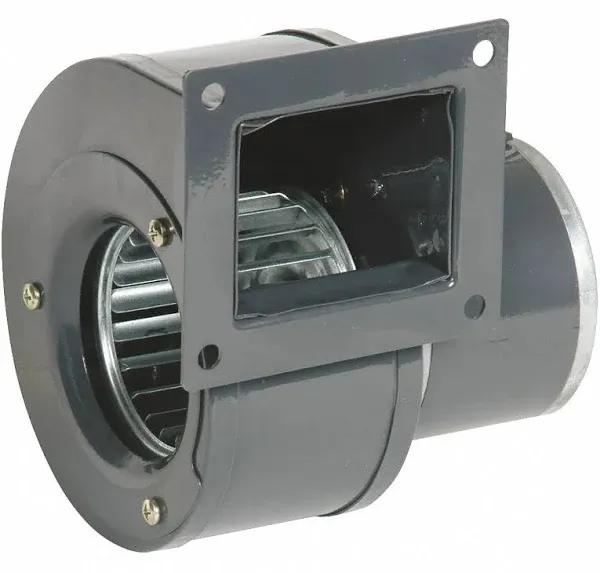 Rectangular OEM Blower, 3210 RPM, 1 Phase, Direct, Rolled Steel