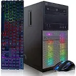 Dell Optiplex 7020 Gaming Desktop PC - Intel Core i7 4th Gen 3.4GHz, New NVIDIA GeForce GT 1030 2GB, 16GB RAM, 512GB SSD, HDMI, DVI, VGA, New Keyboard, Mouse, Wi-Fi, Windows 10 Professional (Renewed)