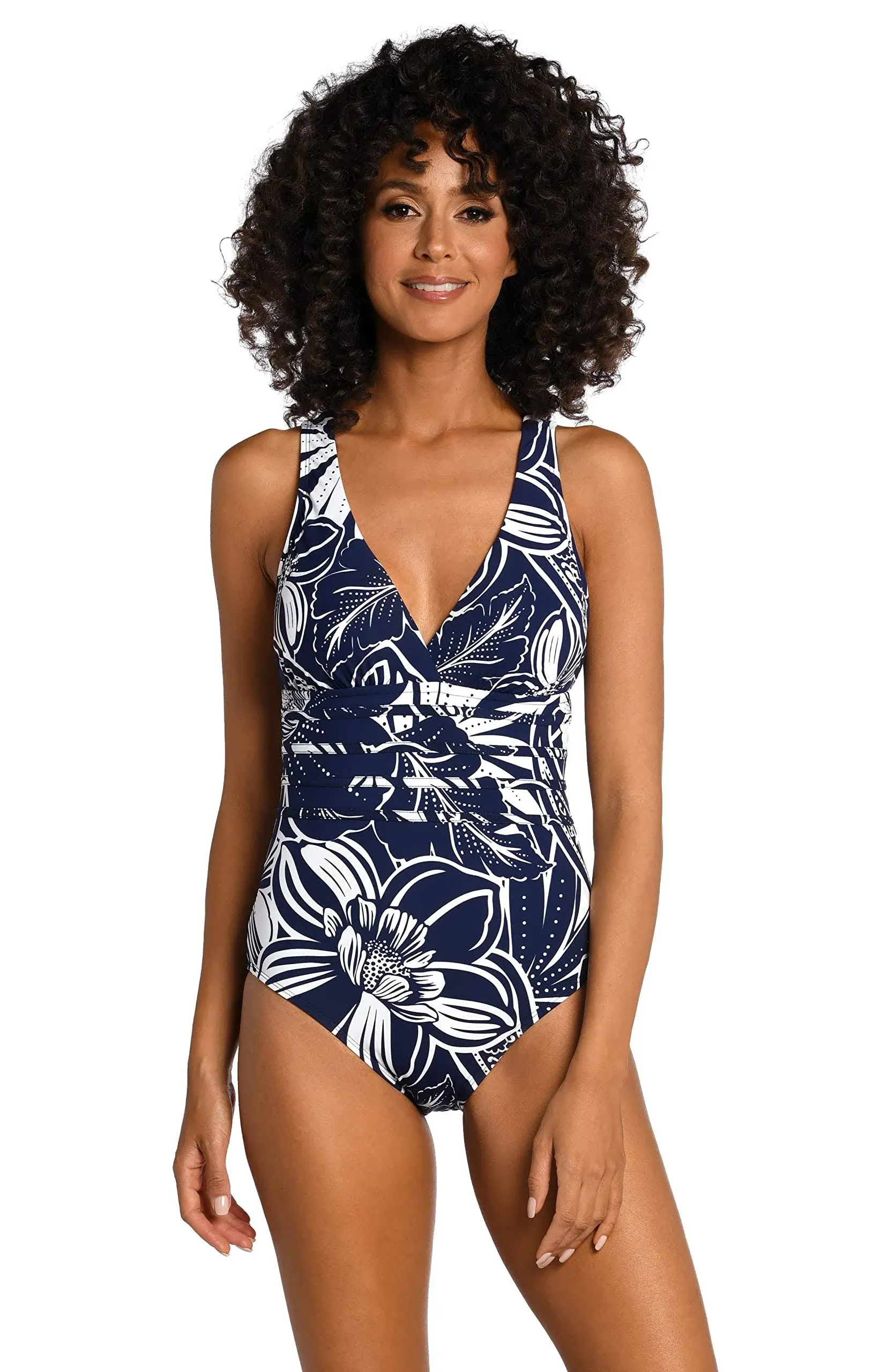 La Blanca at The Playa Multi-Strap Cross-Back One Piece - Final Sale 14