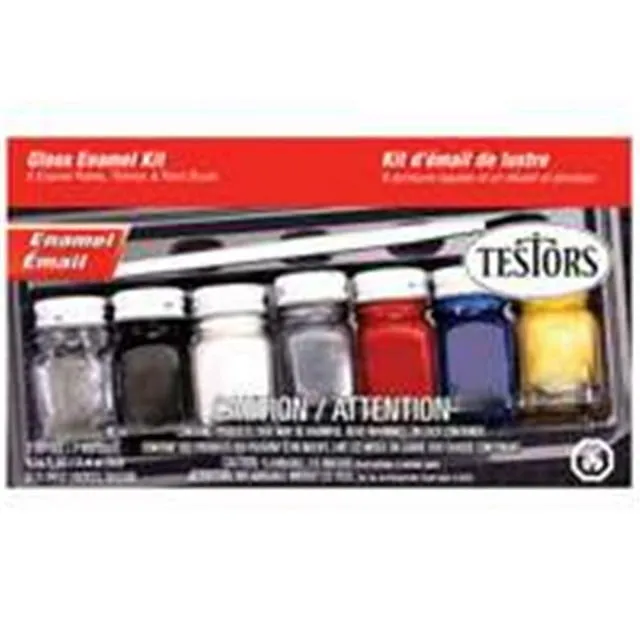 Testors Gloss Enamel Paint Kit