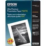 Epson Ultra Premium Matte Presentation Paper