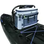 POUALAON Kayak Cooler Behind Seat | Waterproof Kayak Cooler with Rod Holder |...