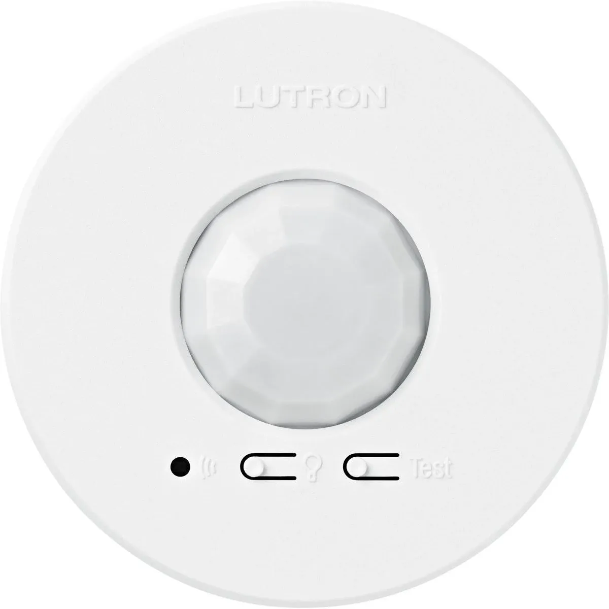 LUTRON LRF2-VCR2B-P-W<wbr/>H Wireless White Ceiling Vacancy Sensor Clear Connect Vive