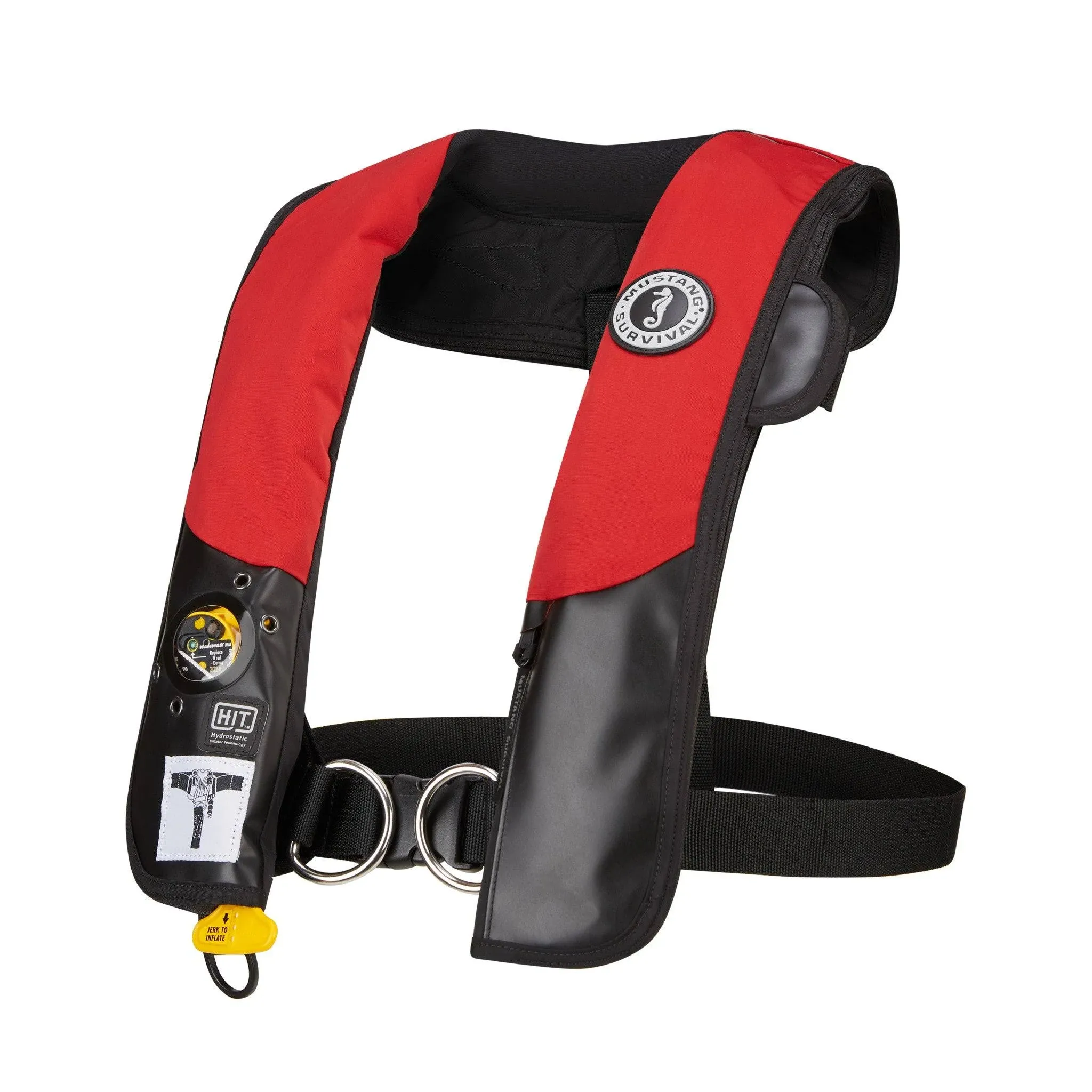 Mustang HIT Hydrostatic Inflatable PFD w Harness