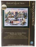 Dimensions Gold Collection/Counted Cross Stitch Kit, A Treasured Time